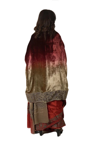#OmbreFawn&Maroon