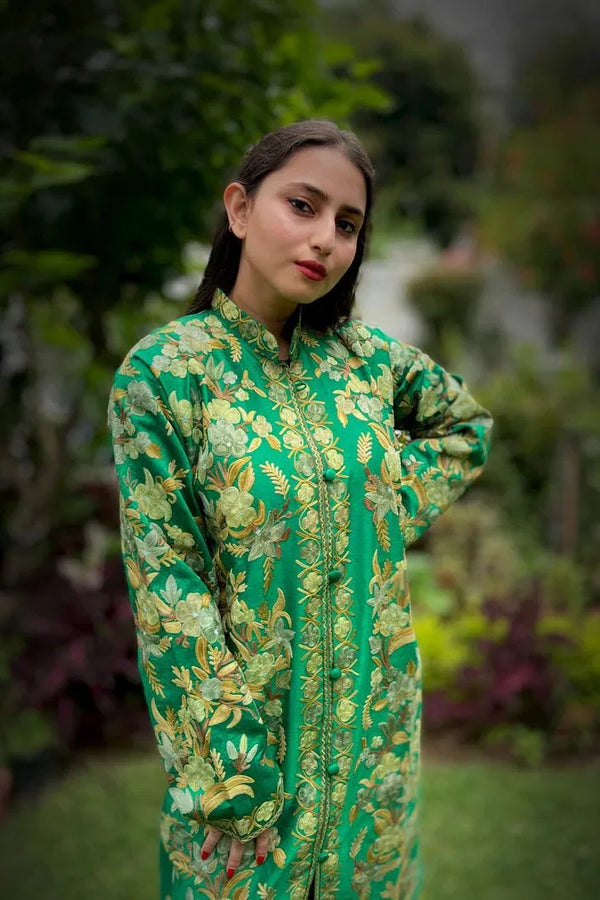 Aaranya — Kashmiri Aari Embroidery Coat