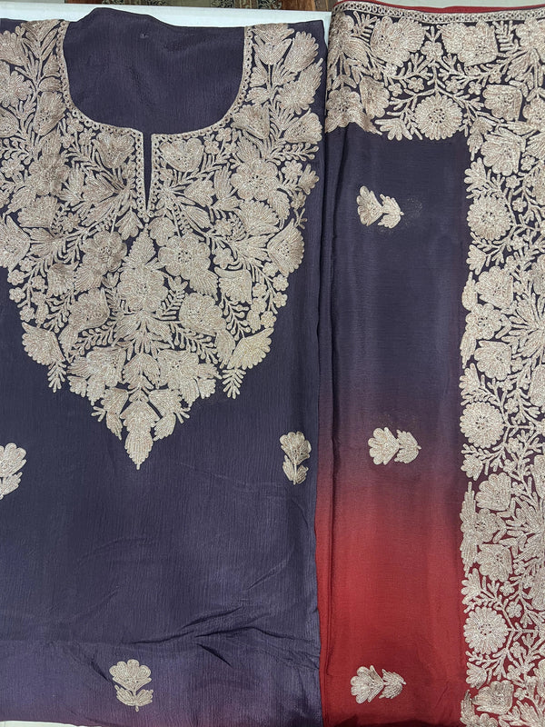 #OmbreMauve&Maroon