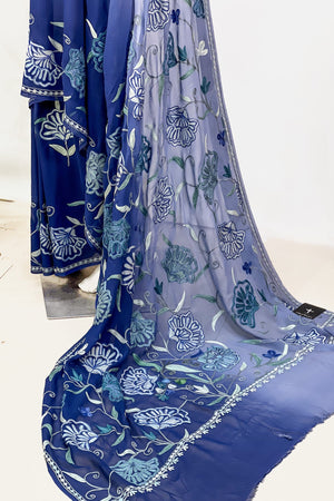 #OmbrePowderBlue&Blue