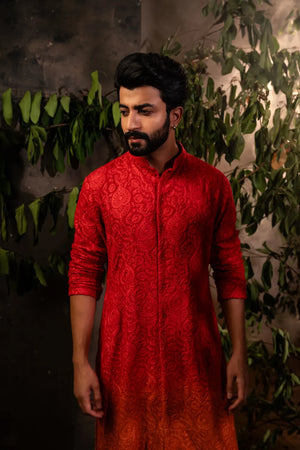 #OmbreRed&Orange