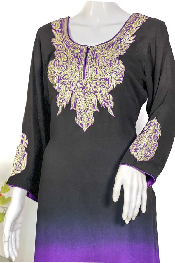 #OmbreBlack&Purple