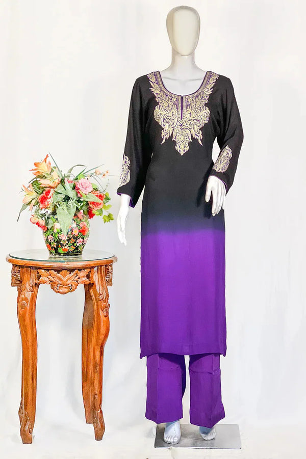 #OmbreBlack&Purple