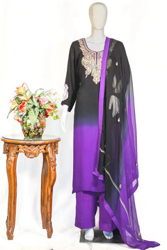 #OmbreBlack&Purple