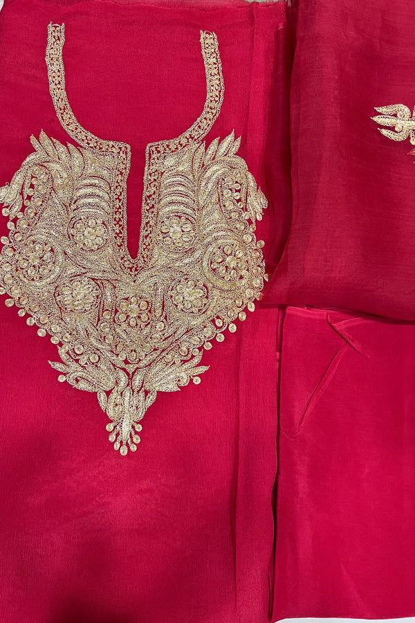 Tamreha — Kaschmirisches Puff-Tilla-besticktes Salwar-Anzug