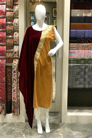 #Maroon&Beige