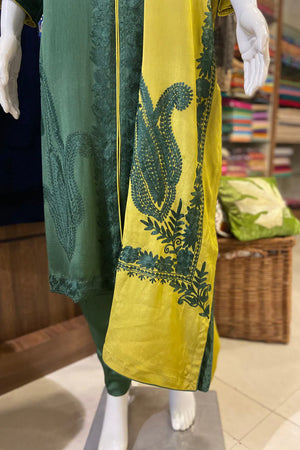 Vaira — Kaschmirische Aari-Arbeit Salwar Anzug