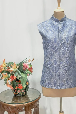 Vayur — Kashmiri Aari Nehru Jacket
