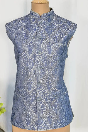 Vayur — Kashmiri Aari Nehru Jacket