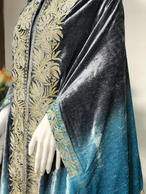 #OmbreGrey&Turquoise